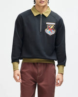 HALF ZIP DEUS ALL OTHERS BLACK