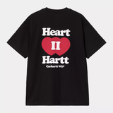 CTA CARHARTT WIP HEART II HARTT BLACK