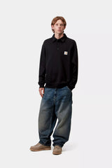 CREW CARHARTT WIP POLO BLACK