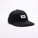 OBEY BOLD LABEL 6P BLACK CAP