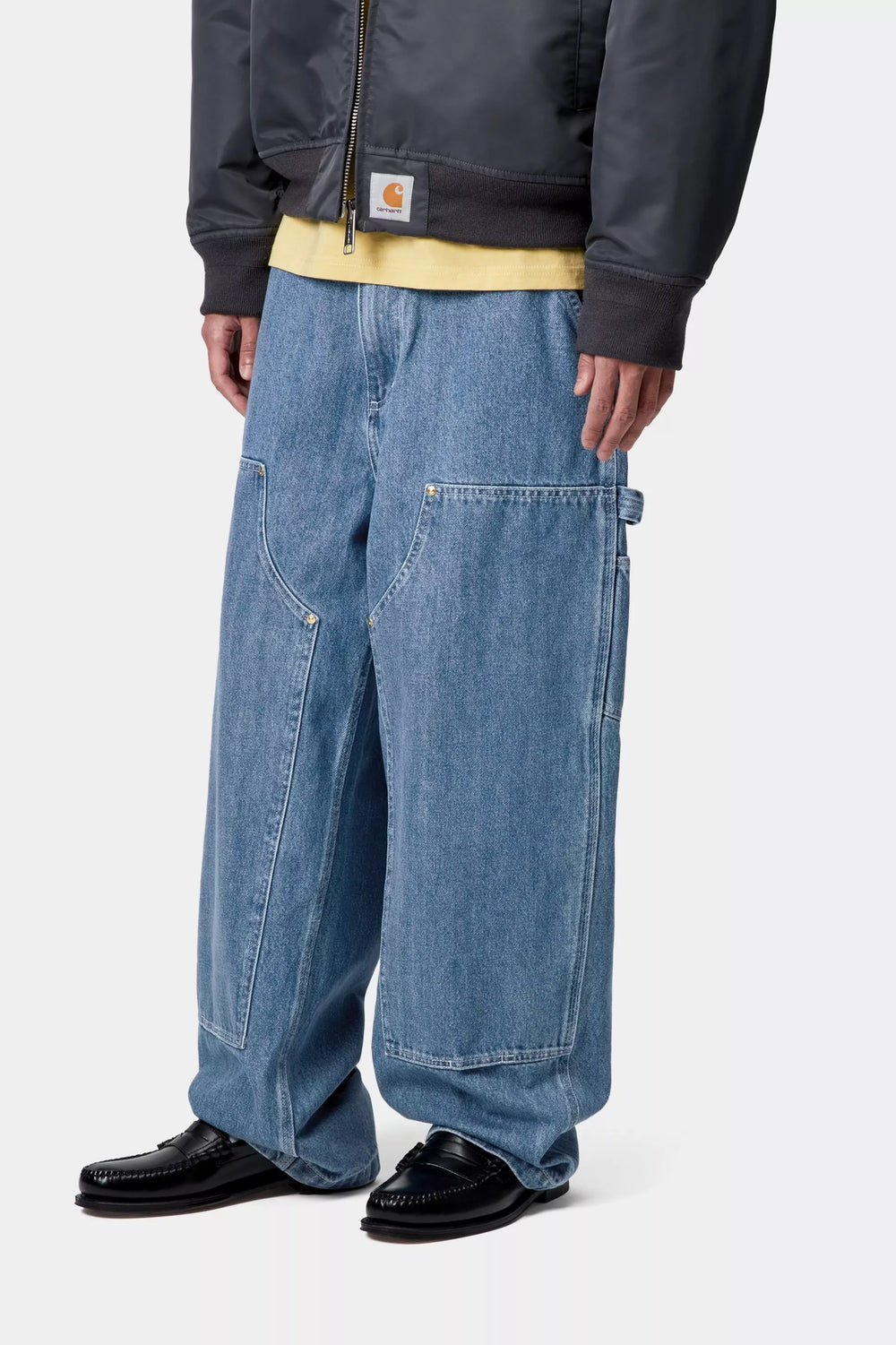 PANT CARHARTT WIP NASH DOUBLE KNEE BLUE