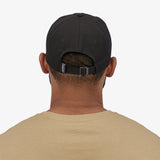 PATAGONIA P-6 LABEL TRAD BLK CAP