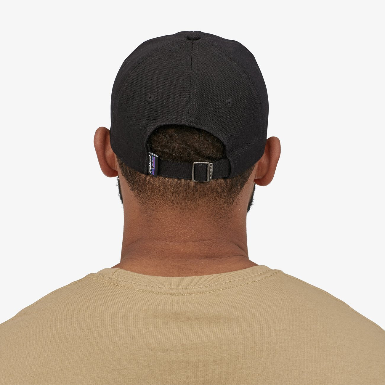 PATAGONIA P-6 LABEL TRAD BLK CAP