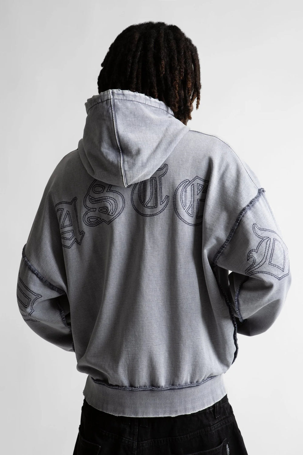 ZIP HOOD WASTED KINGDOM FADED NAVY