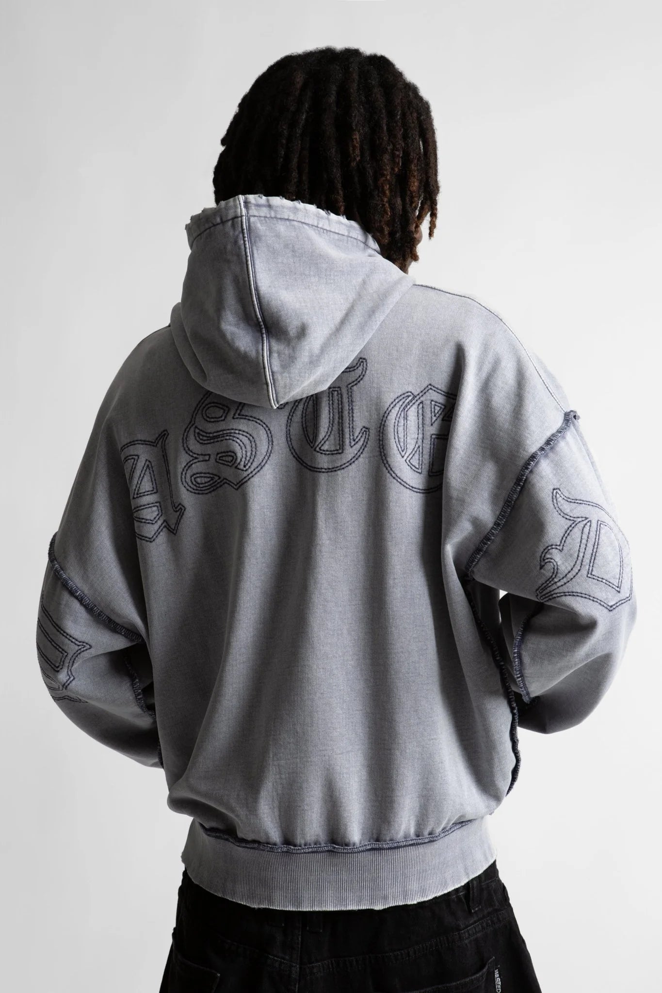 ZIP HOOD WASTED KINGDOM FADED NAVY