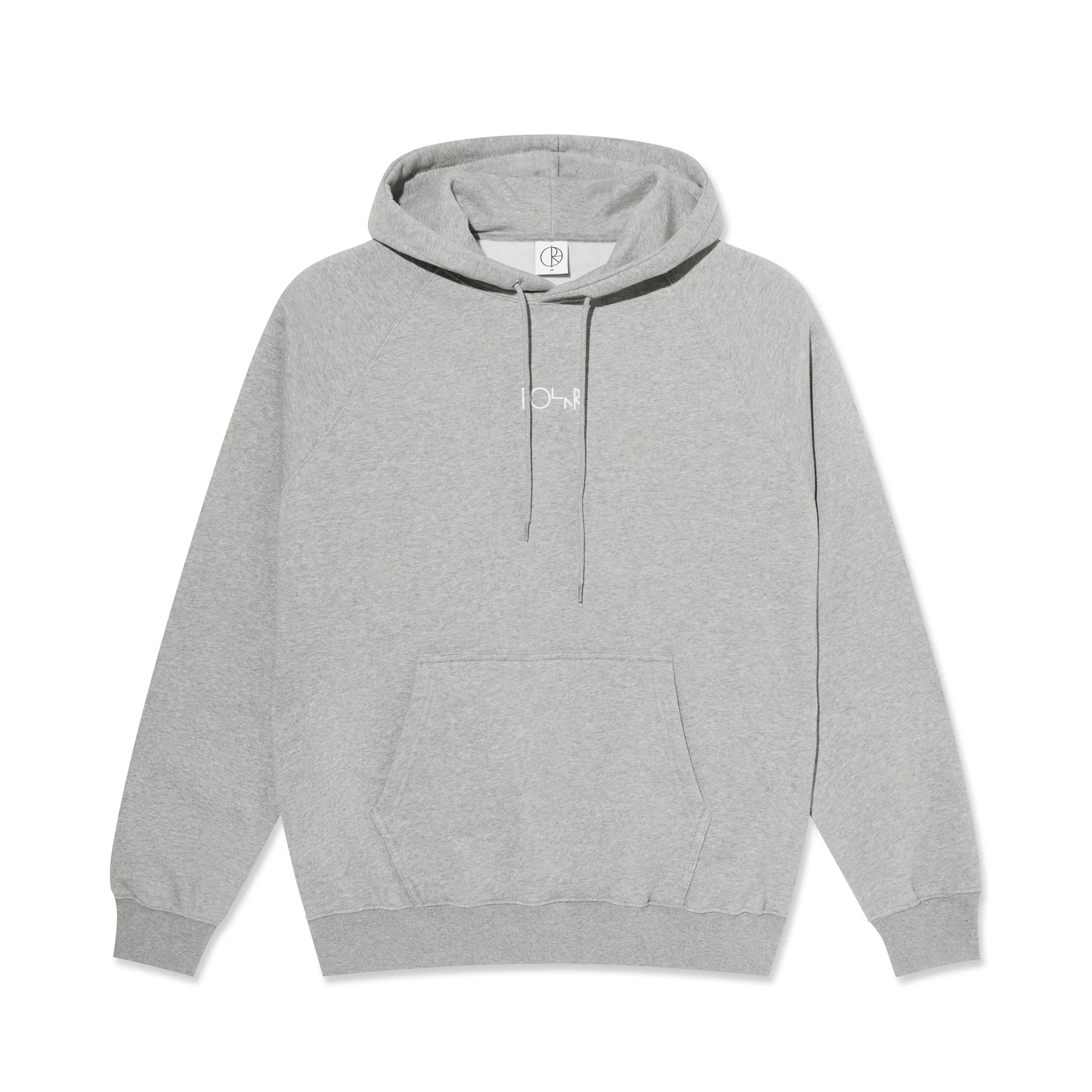 FLEECE HOOD DEAFULT HEATHER GRAY