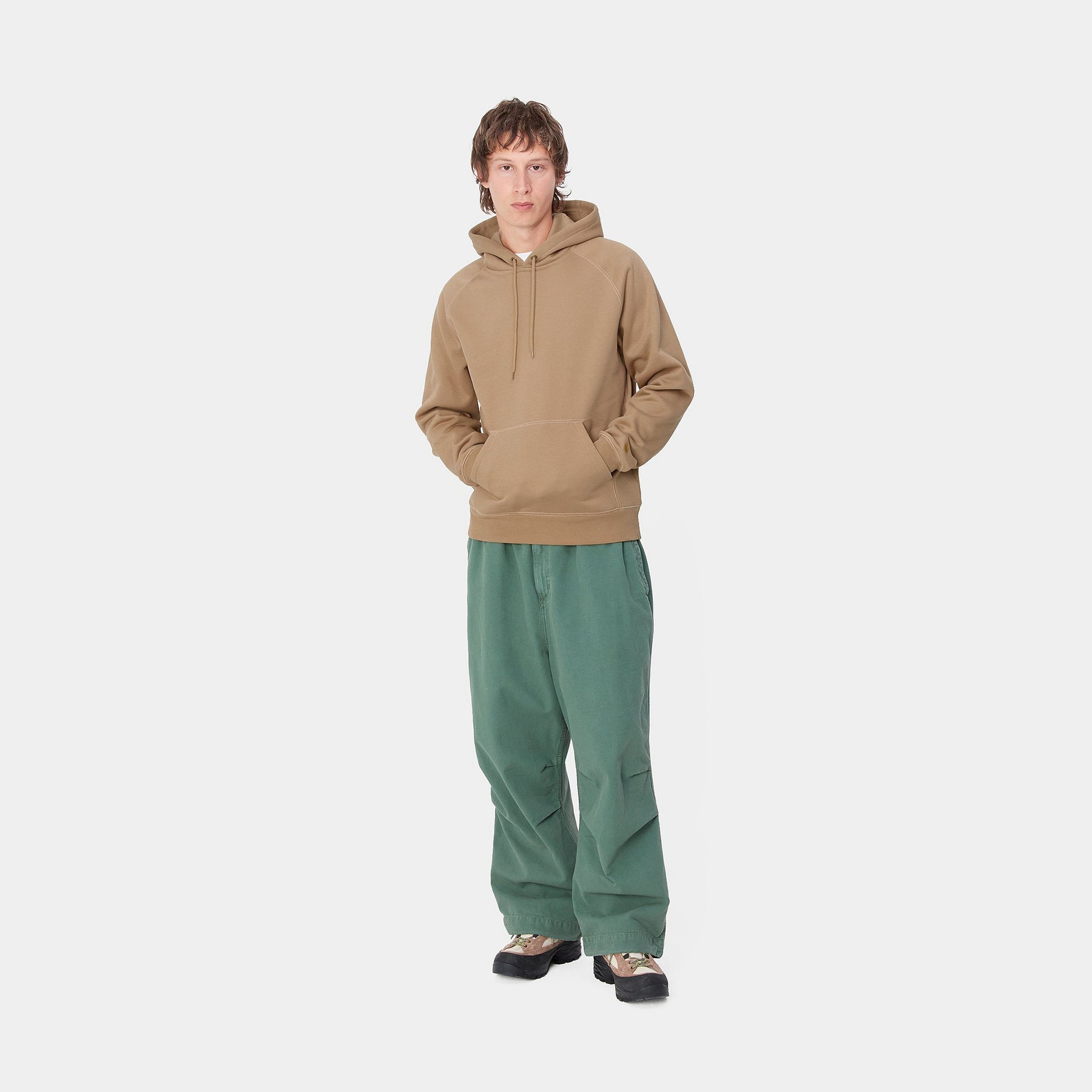 HOOD CARHARTT WIP CHASE PEANUT/GOLD