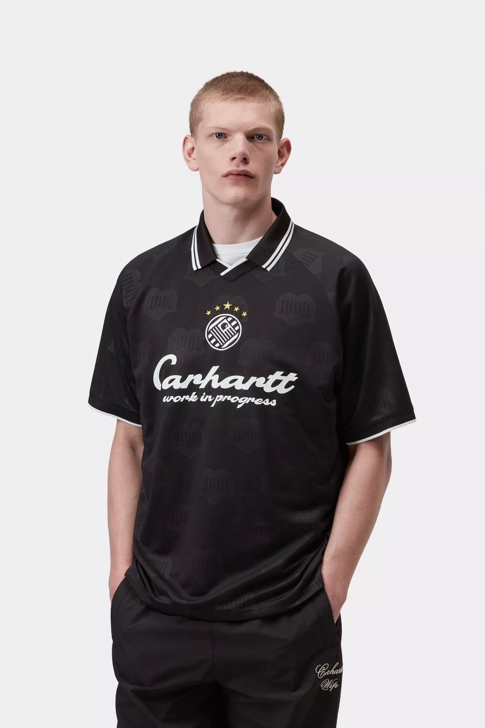 CTA CARHARTT WIP TERRACE FOOTBALL BLACK