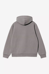 HOOD CARHARTT WIP SWEAT SHADY GREY