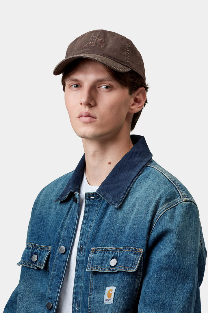 GORRA CARHARTT WIP LAMBERT TOBACCO MOON