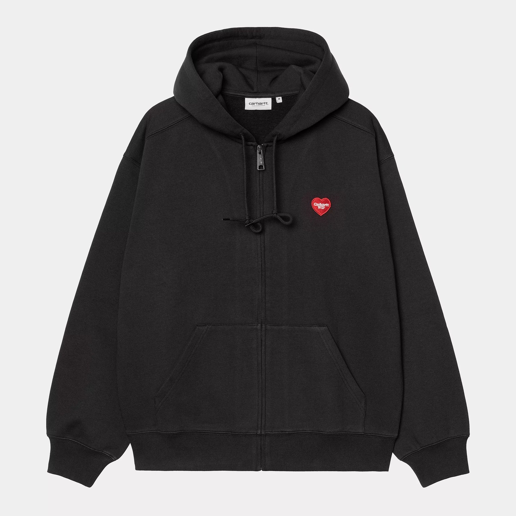 HOOD CARHARTT WIP HEART II HARTT BLACK