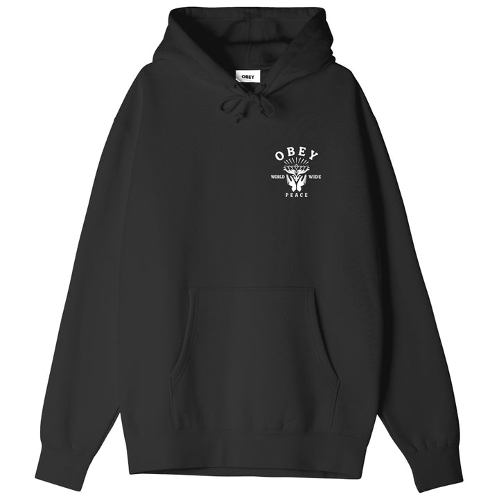 HOOD OBEY LOTUS BLACK