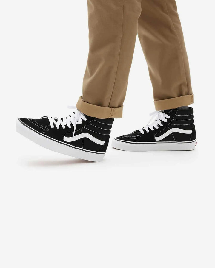ZAPA VANS SK8-HI BLACK WHITE
