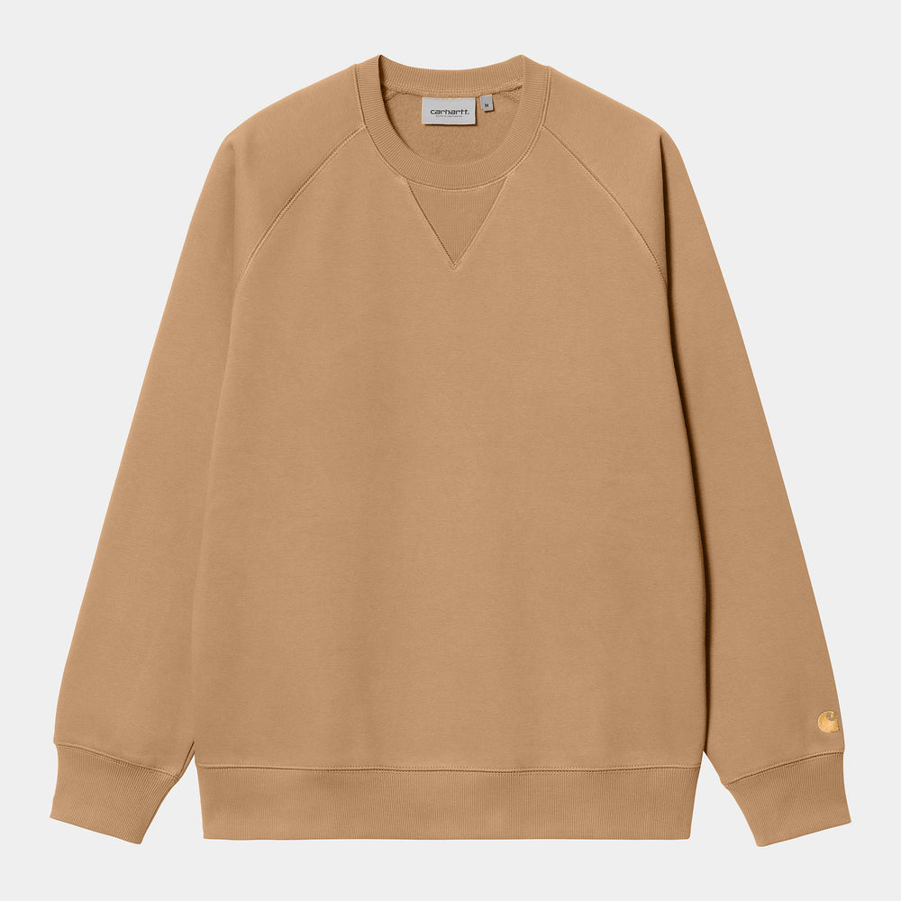 CREW CARHARTT WIP CHASE PEANUT/GOLD
