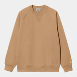 CREW CARHARTT WIP CHASE PEANUT/GOLD