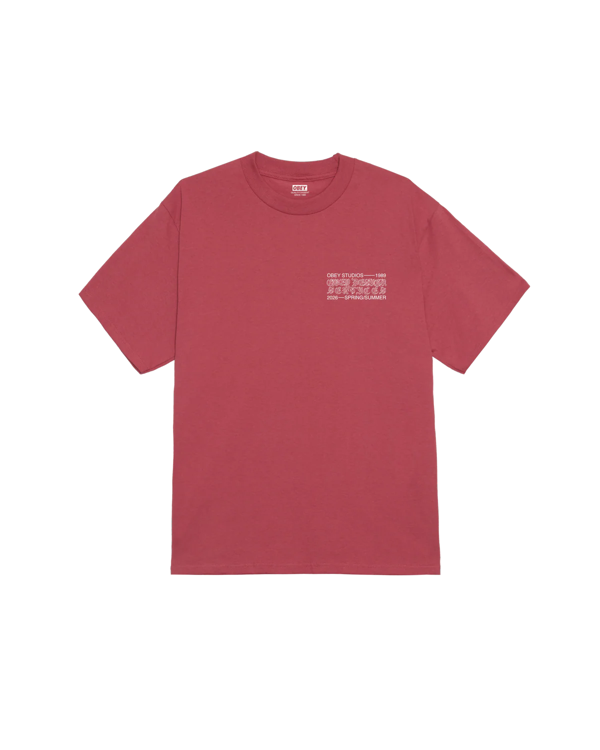 CTA OBEY DESIGN SERVICES MINERAL RED