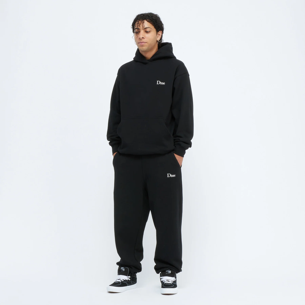 HOOD DIME SMALL LOGO BLACK