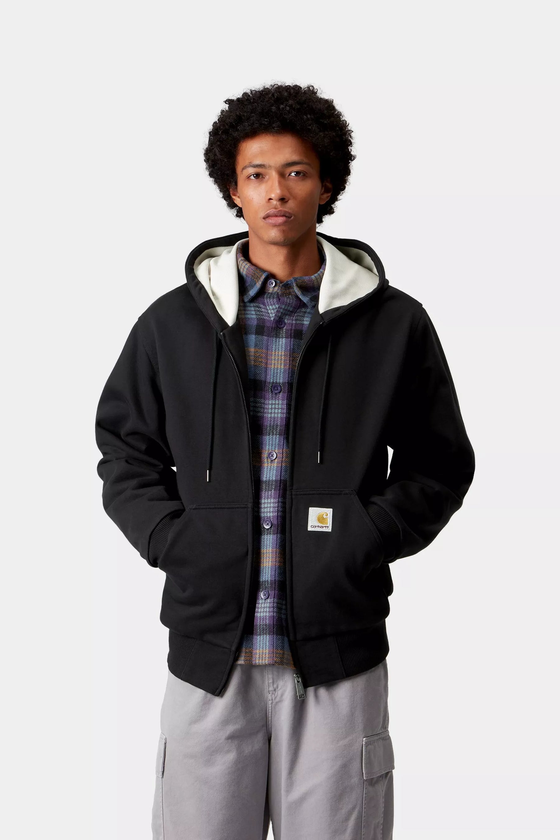CHT CARHARTT WIP ACTIVE SWEAT BLACK STON