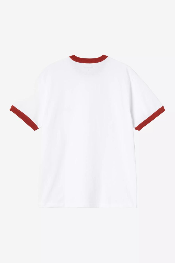 CTA CARHARTT WIP RINGER WHITE/RED