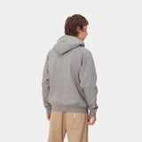 HOOD CARHARTT WIP JUTE MISTY GRAY