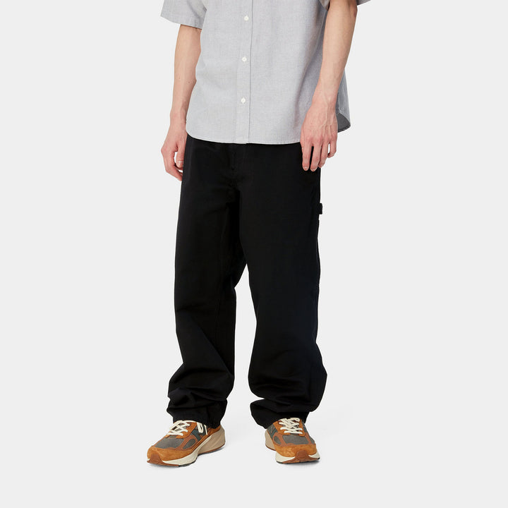 PANT CARHARTT WIP SINGLE KNEE BLACK