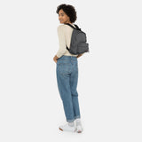 EASTPAK ORBIT BLACK DENIM BACKPACK