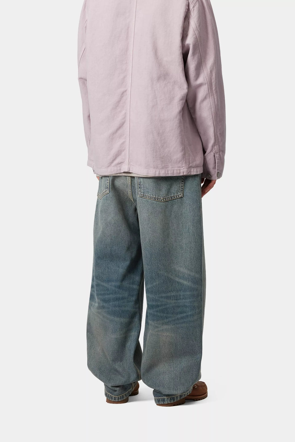 PANT CARHARTT WIP BRANDON BLUE WORN USED