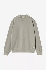 CREW CARHARTT WIP CASPIAN GREEN HEATHER