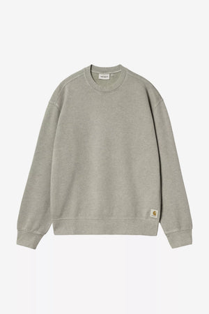 CREW CARHARTT WIP CASPIAN GREEN HEATHER