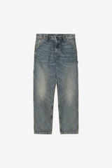 PANT CARHARTT WIP SINGLE KNEE BLUE WORN