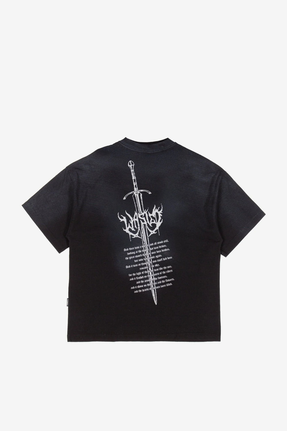 CTA WASTED SWORD BOXY FADED BLACK