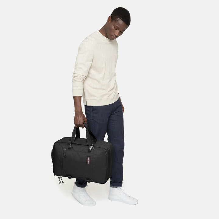 EASTPAK TRAVELPACK BLACK BACKPACK