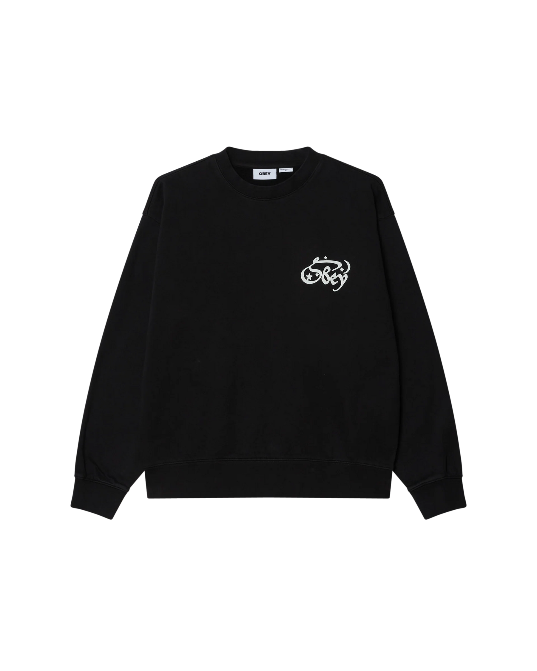 CREW OBEY SPELLBOUND FADED DIGITAL BLACK