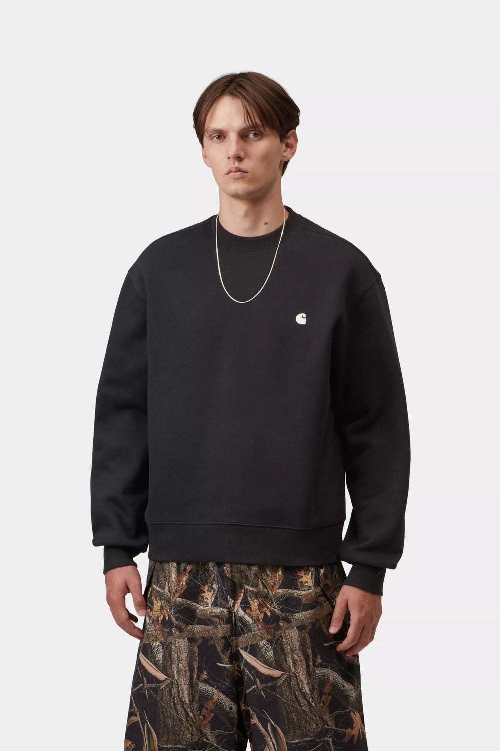 CREW CARHARTT WIP MACK BLACK