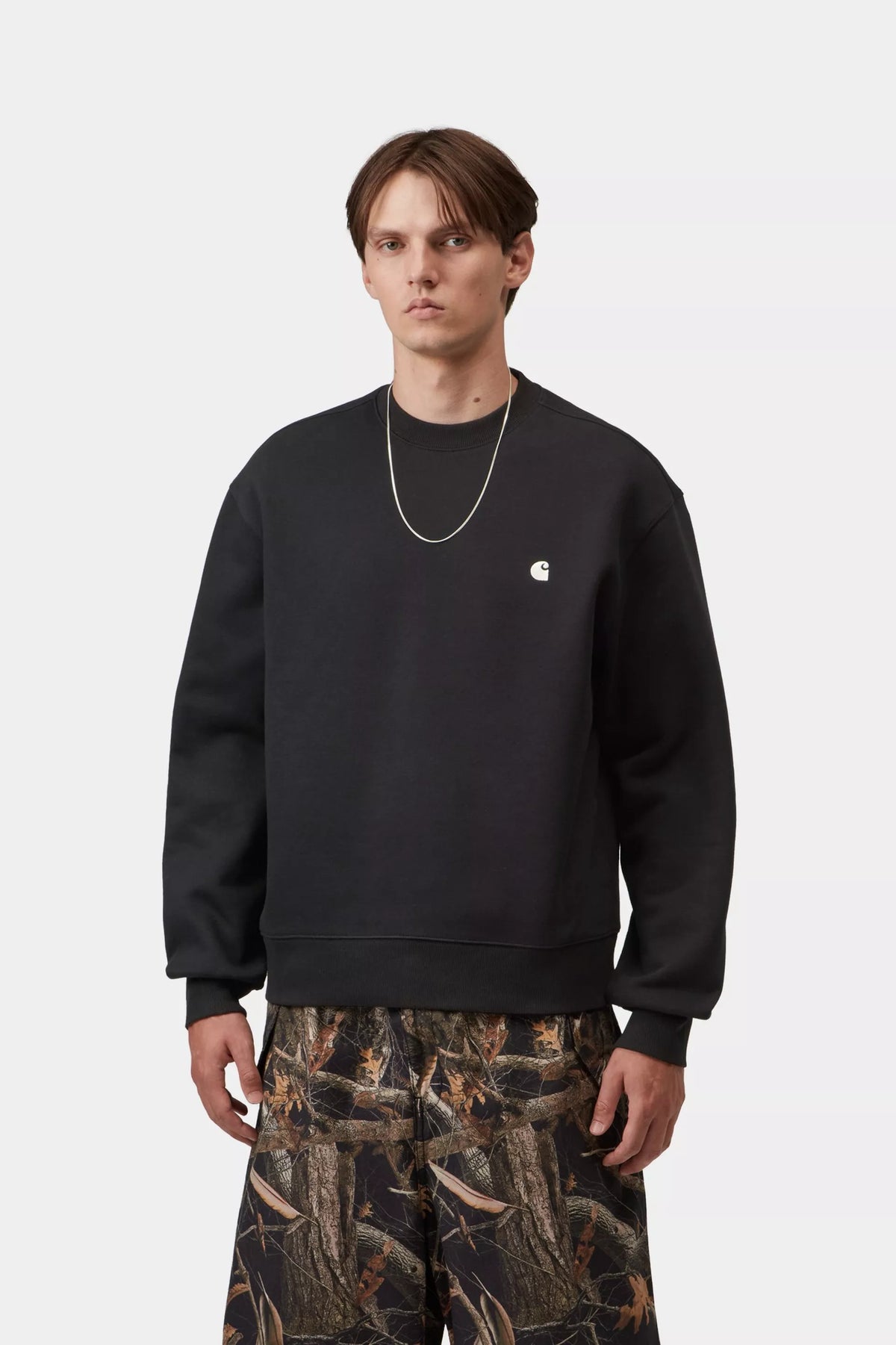 CREW CARHARTT WIP MACK BLACK