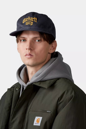 GORRA CARHARTT WIP BLACKLETTER DARK NAVY