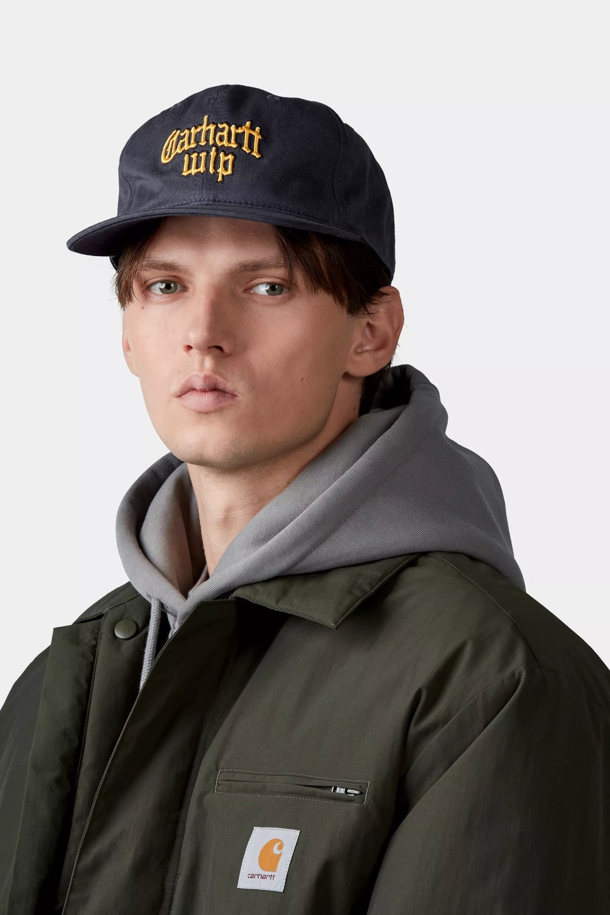 GORRA CARHARTT WIP BLACKLETTER DARK NAVY