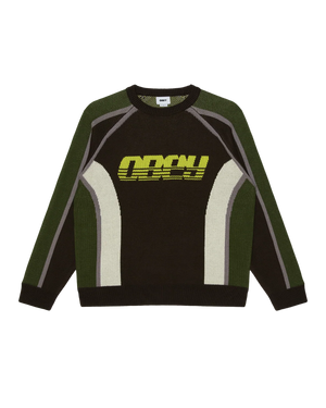 SWEATER OBEY ESTADIO BROWN MULTI