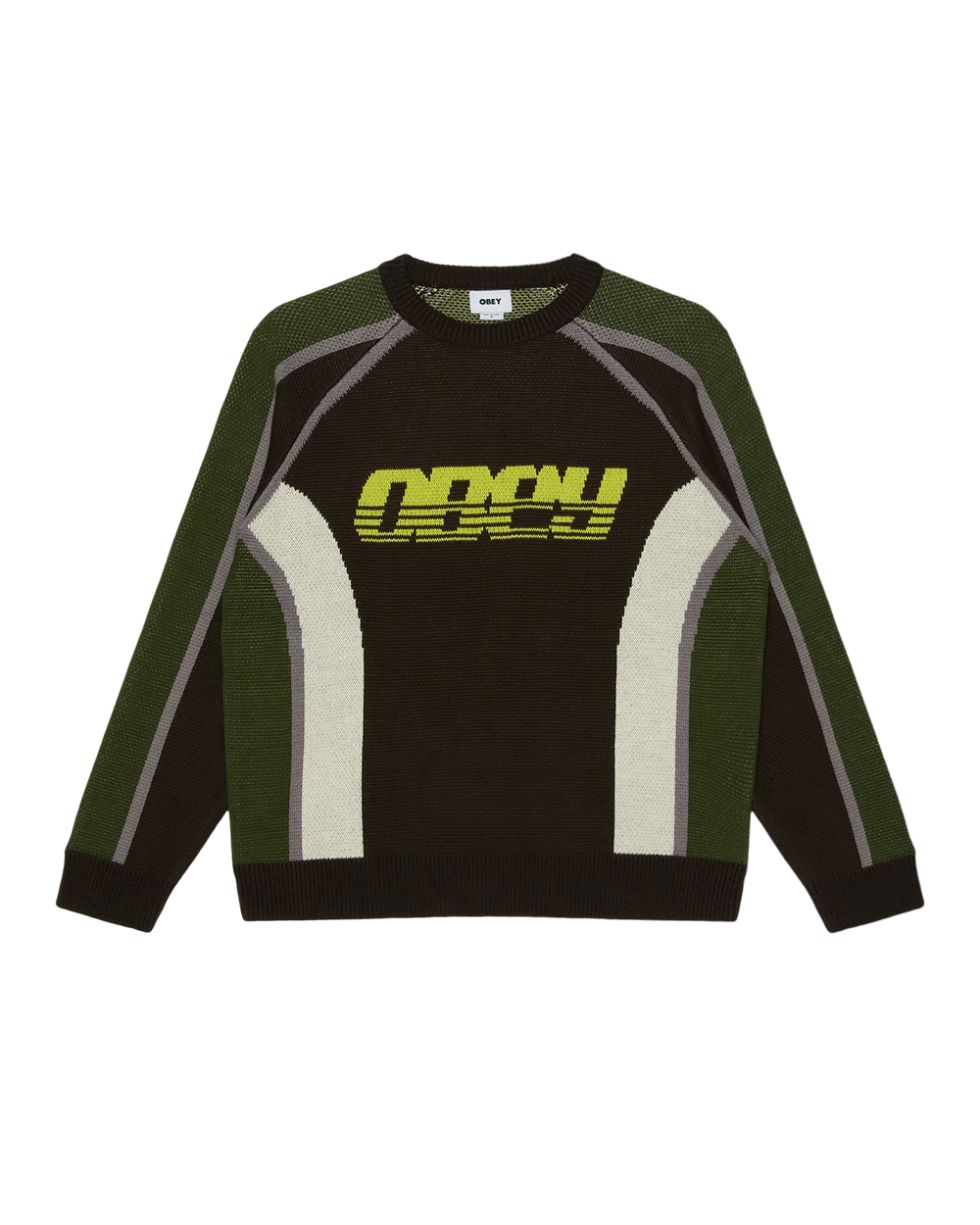 SWEATER OBEY ESTADIO BROWN MULTI
