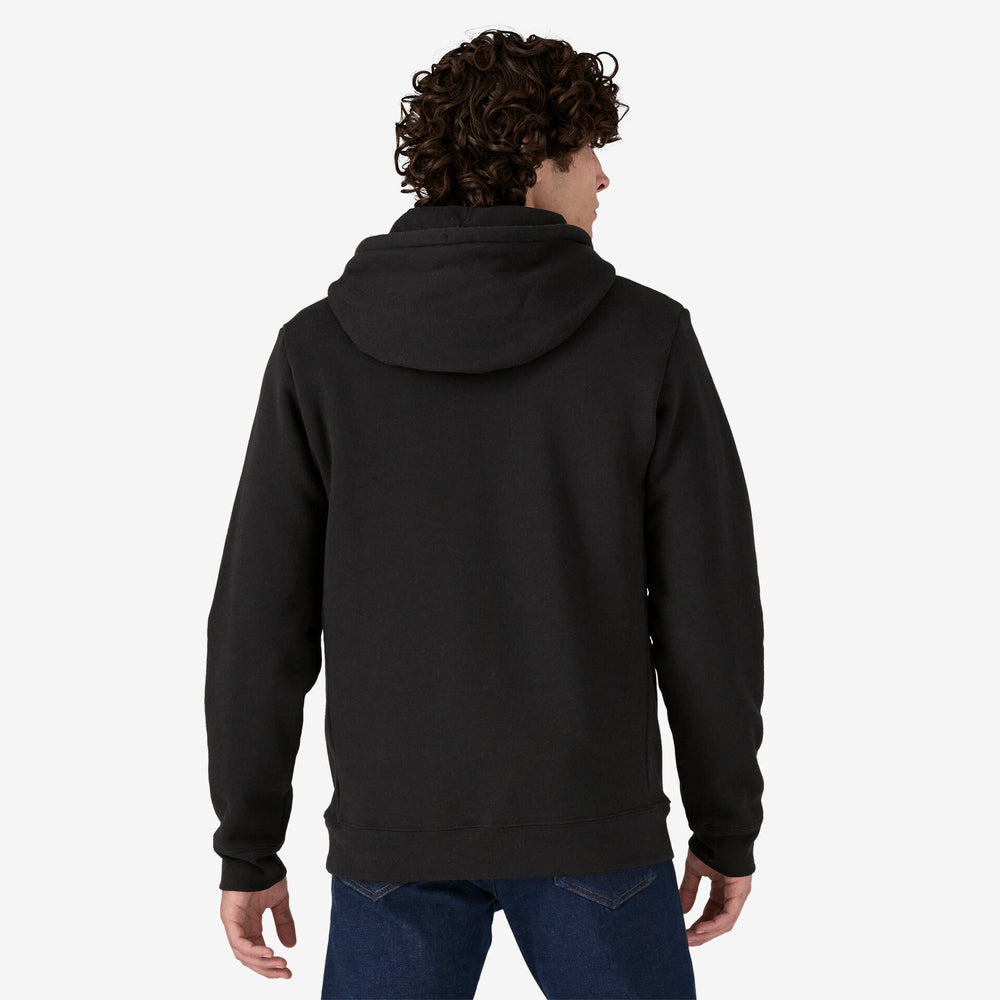 HOOD PATAGONIA P-6 LOGO UPRISAL BLK