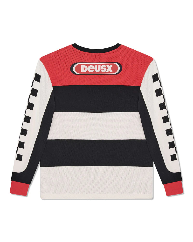 CREW DEUS VILANDER MOTO JERSEY V. RED