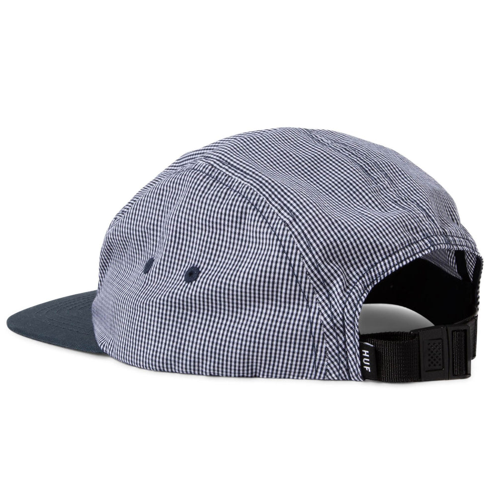 HUF MICRO GINGHAM BOX LOGO NAVY CAP