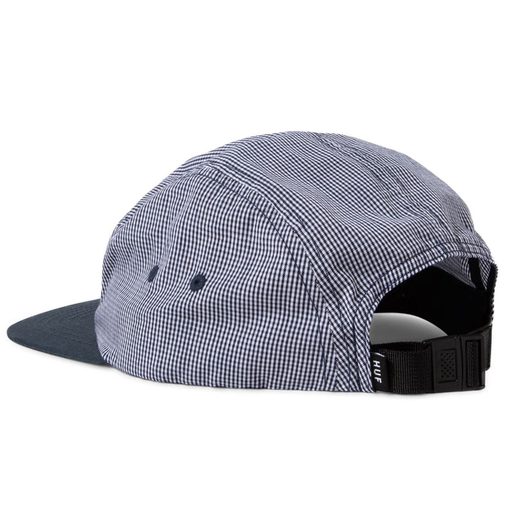 HUF MICRO GINGHAM BOX LOGO NAVY CAP