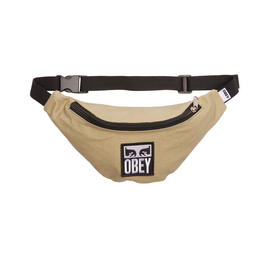 OBEY WASTED HIP II PIGMENT KHAK WAIST BAG