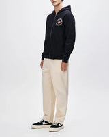 HOOD DEUS BASTO ZIP BLACK