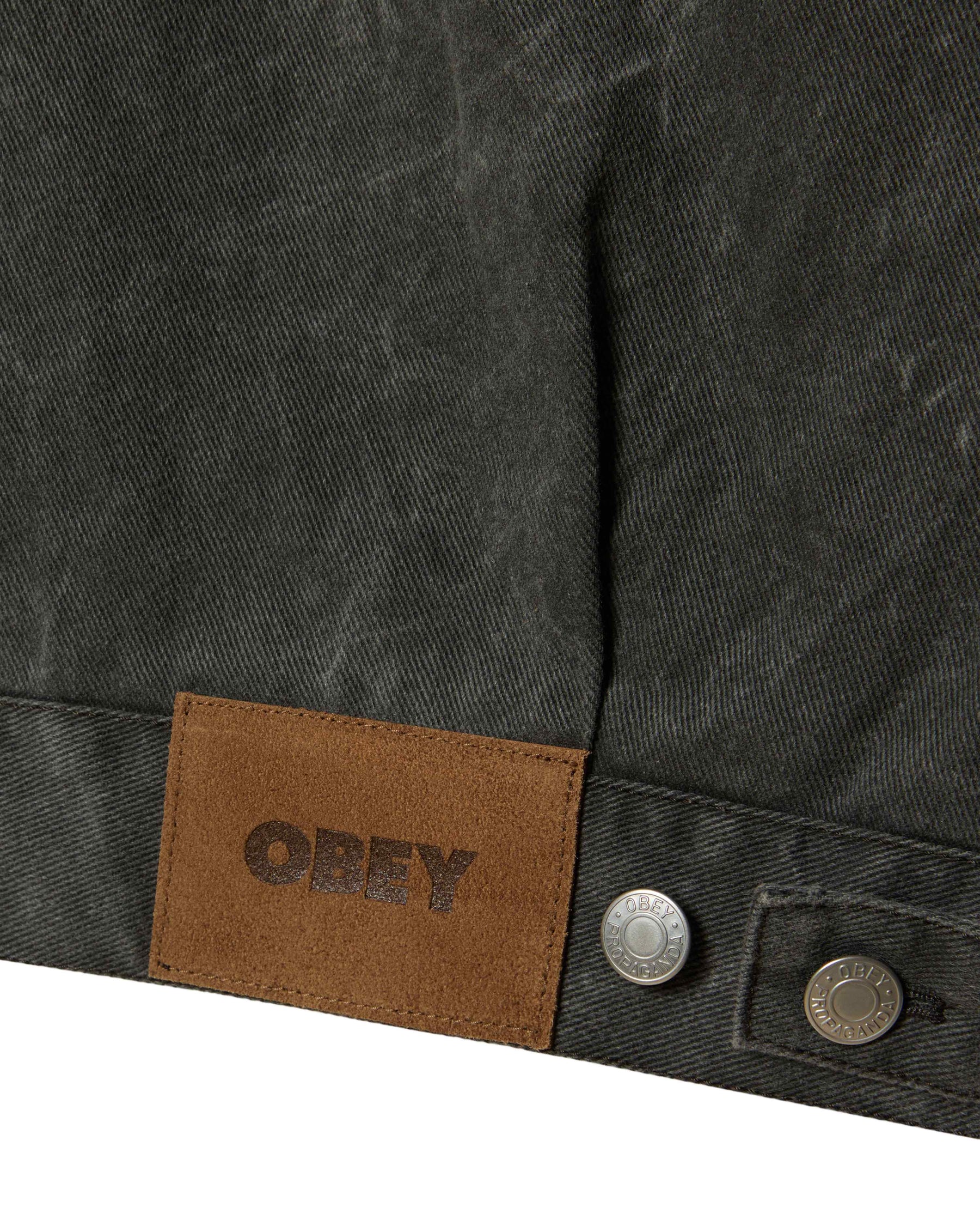 CHT OBEY WORKMAN BLACK WRINKLE WASH