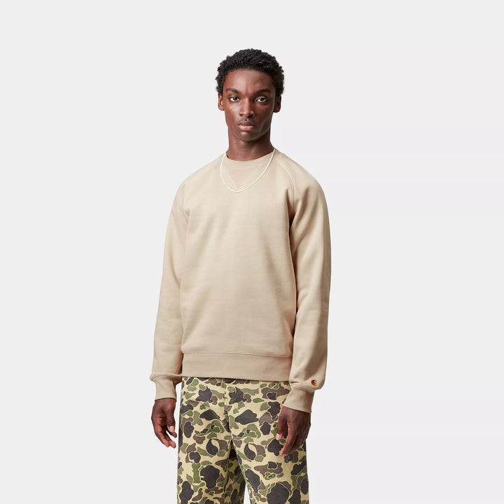 CREW CARHARTT WIP SWEAT FLEUR DE SEL
