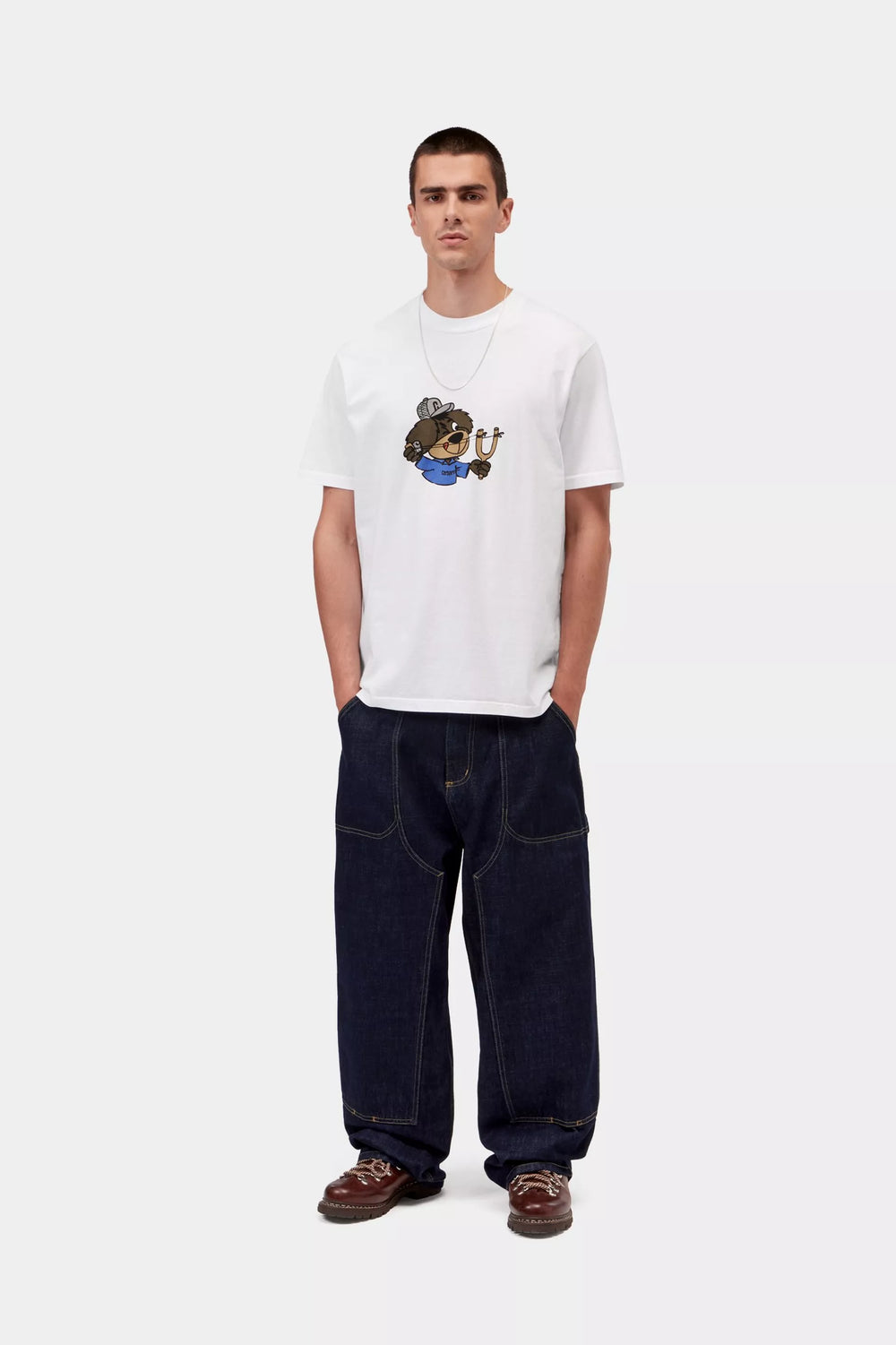 CTA CARHARTT WIP SLINGSHOT WHITE HEAVY