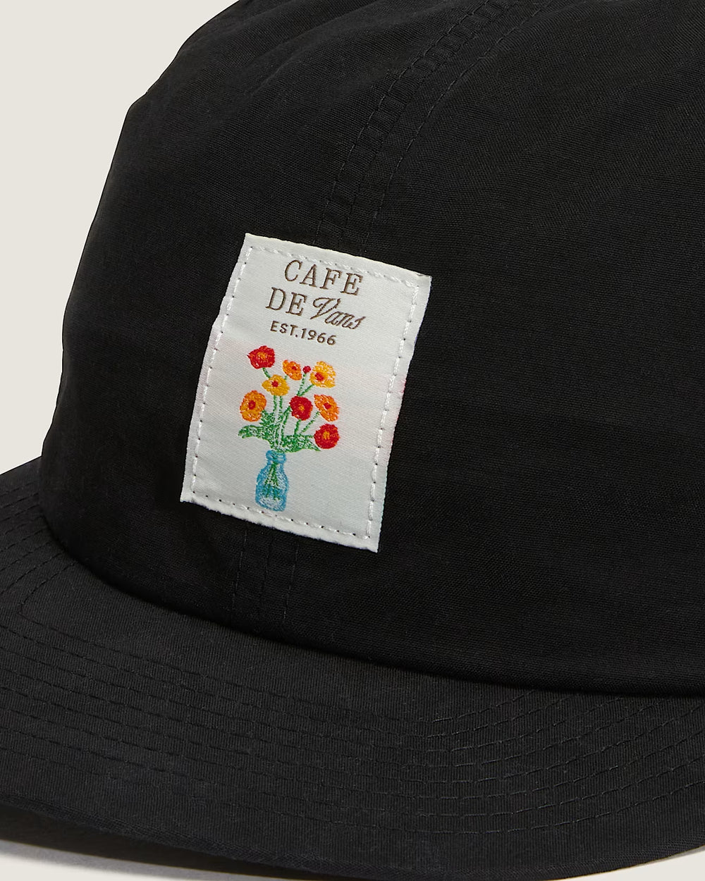 GORRA VANS CAFE JOCKEY BLACK
