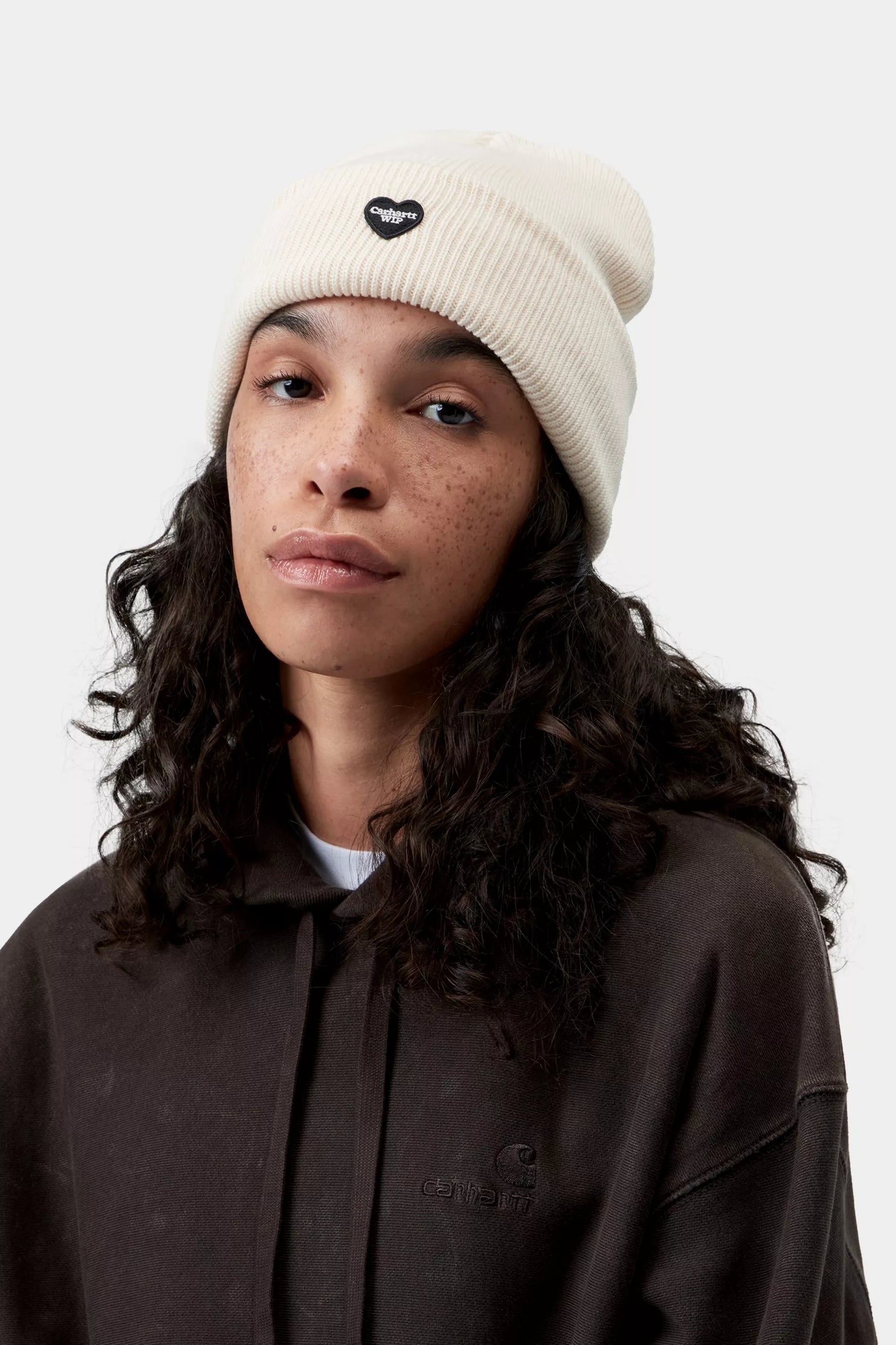GORRO CARHARTT WIP SMALL HEART NATURAL
